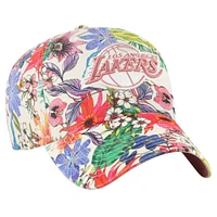 Women's '47 Cream Los Angeles Lakers Pollinator Clean Up Adjustable Hat