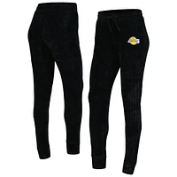 Women's College Concepts Black Los Angeles Lakers Linger Pants