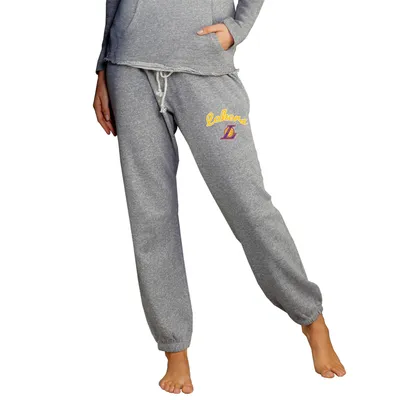 Los Angeles Lakers Concepts Sport Women's Mainstream Knit Jogger Pants - Gray