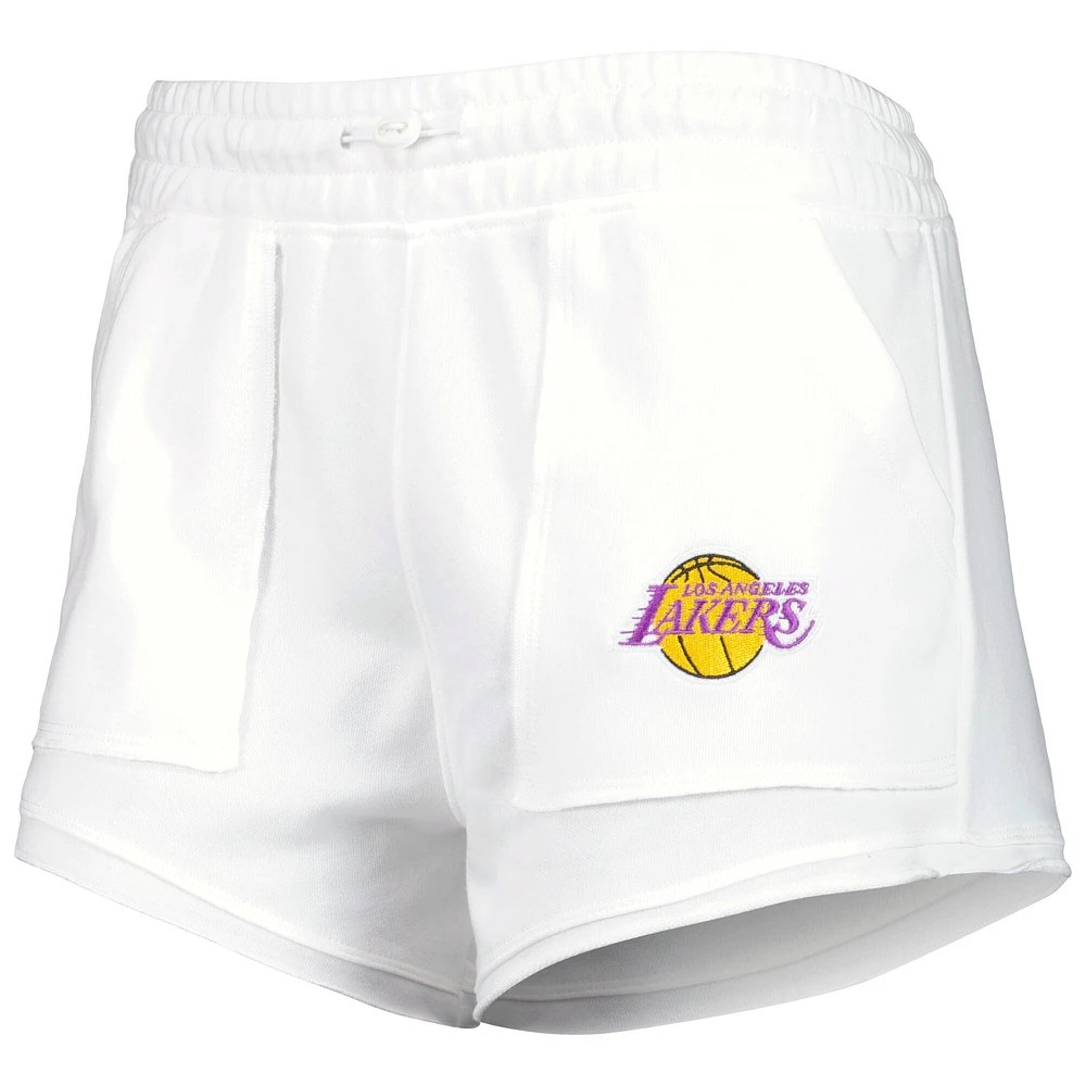 Short Femme Concepts Sport Los Angeles Lakers Sunray Blanc