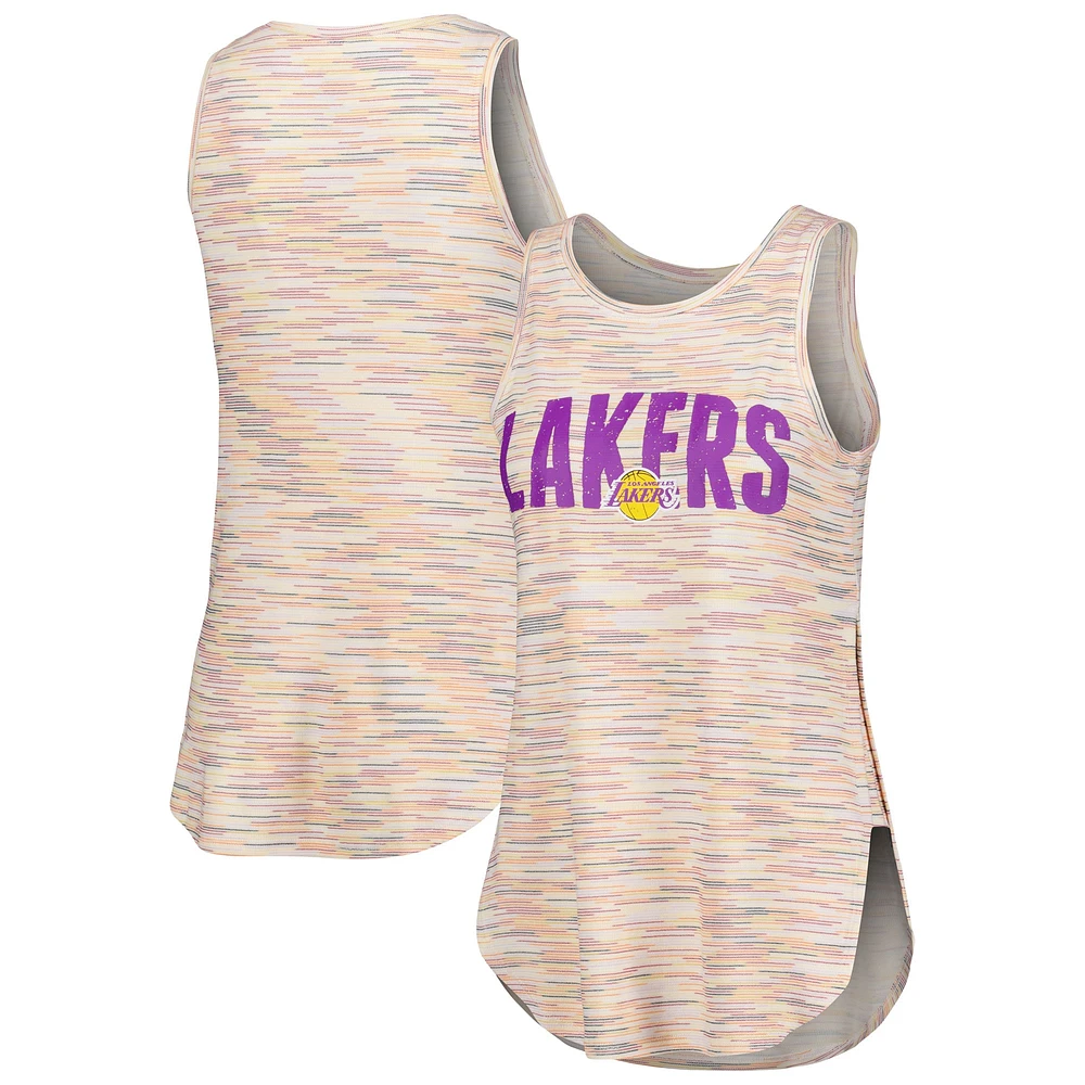 Débardeur Femme Concepts Sport Los Angeles Lakers Sunray Blanc