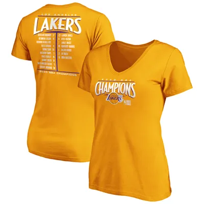 Los Angeles Lakers 2020 NBA Finals Champions Team Caricature T