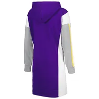 T-shirt à capuche et manches longues pour femme G-III 4Her by Carl Banks Los Angeles Lakers Bootleg violet - Robe