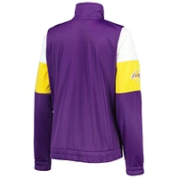 Veste de survêtement entièrement zippée pour femme G-III 4Her by Carl Banks Los Angeles Lakers Change Up