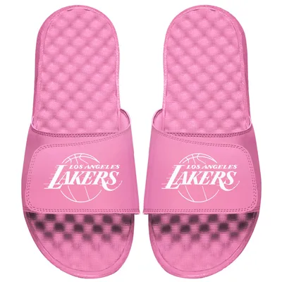 Los Angeles Lakers ISlide Women's Primary Logo Slide Sandals - Pink