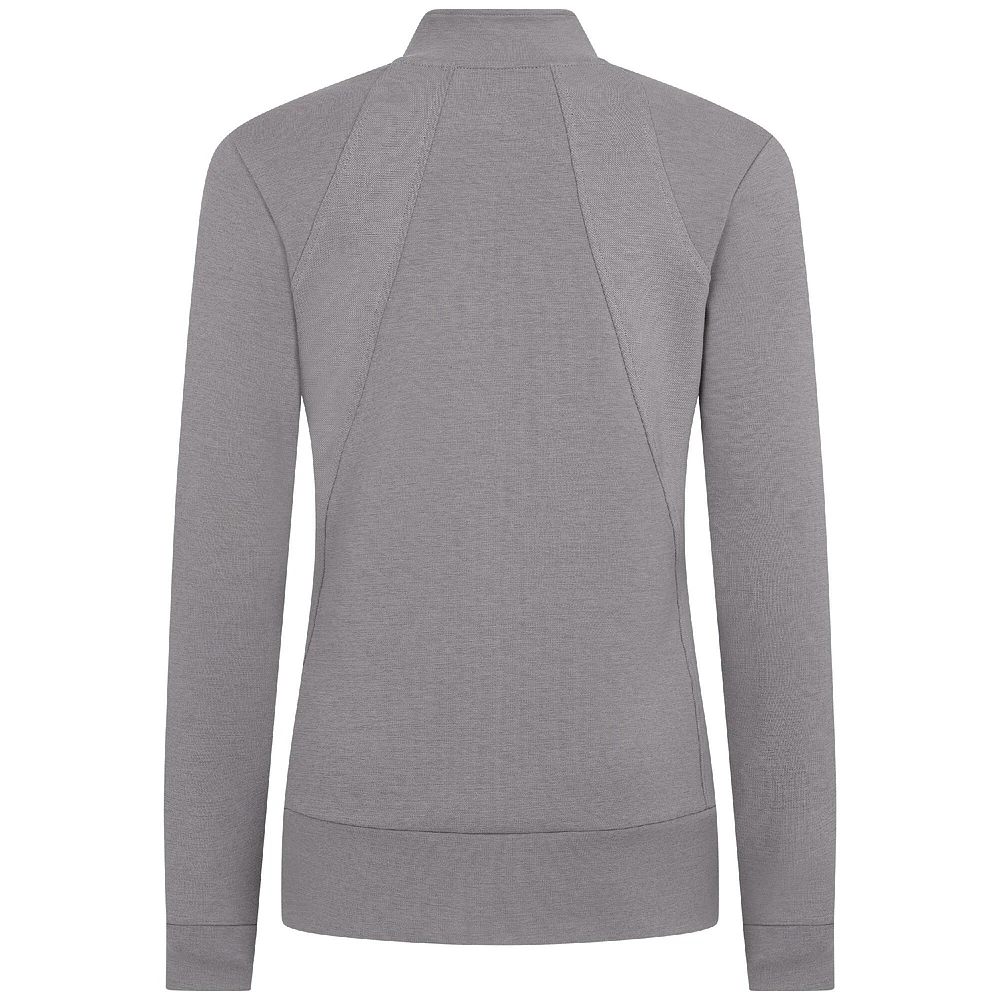 Women's Levelwear Gray Los Angeles Lakers Shine Full-Zip Jacket