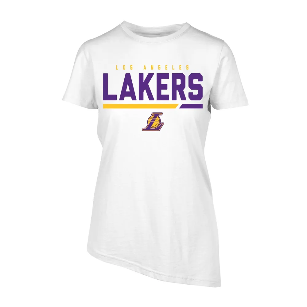 Los Angeles Lakers Fanatics Branded Mono Logo Graphic Oversized Crew  Sweatshirt - Womens
