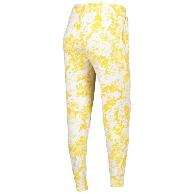 Pantalon de jogging Melissa Tri-Blend Los Angeles Lakers Lusso Gold pour femme