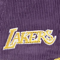 Women's Mitchell & Ness x DANNIJO Purple Los Angeles Lakers Deadstock Cord Snapback Hat