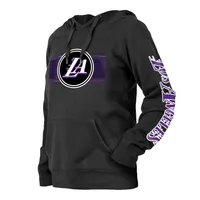 Women's New Era Black Los Angeles Lakers 2022/23 City Edition Pullover Hoodie