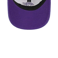 Women's New Era  Purple Los Angeles Lakers Micro Logo 9TWENTY Trucker Adjustable Hat