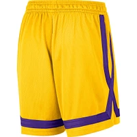 Women's Nike Gold Los Angeles Lakers Crossover Performance Shorts