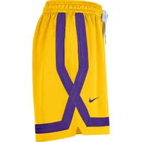 NI4 LAKERS GOLD SHORT D'ÉQUIPE SP22 DRY FIT CROSSOVER POUR FEMMES SHTLADMIS