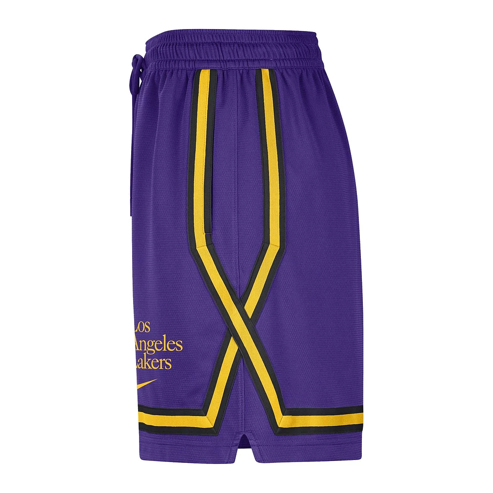 Short Nike violet Los Angeles Lakers Authentic Crossover Fly Performance pour femme