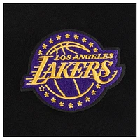 Women's Pro Standard Black Los Angeles Lakers 2024/25 City Edition Cropped Pullover Hoodie