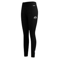 Women's Pro Standard Black Los Angeles Lakers Paint the City Tri-Blend Jersey Leggings