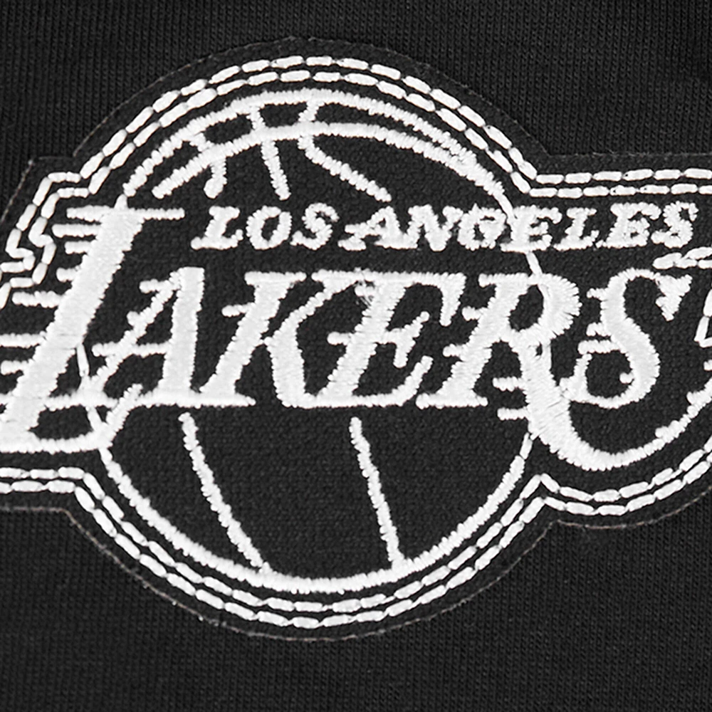 Women's Pro Standard Black Los Angeles Lakers Paint the City Tri-Blend Jersey Leggings