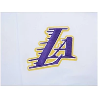 Women's Pro Standard White Los Angeles Lakers Classic - Pullover Hoodie