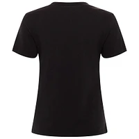 T-shirt Sportiqe noir pour femme, coupe boxy, Los Angeles Lakers, Arcadia