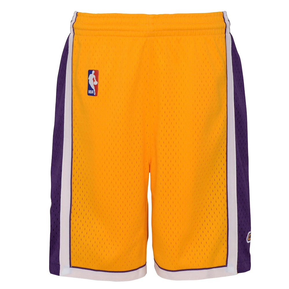 Youth Mitchell & Ness  Gold Los Angeles Lakers Swingman Shorts