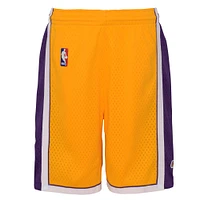 Youth Mitchell & Ness  Gold Los Angeles Lakers Swingman Shorts