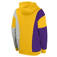 Youth  Gold Los Angeles Lakers Ace the Hole Pullover Hoodie
