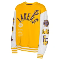 Youth Gold Los Angeles Lakers Star Treatment Pullover Sweatshirt