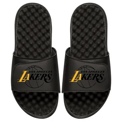 Los Angeles Lakers ISlide Youth Tonal Pop Slide Sandals - Black