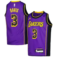 Maillot Swingman Los Angeles Lakers Jordan Brand Anthony Davis pour jeune - Statement Edition