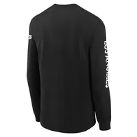 Los Angeles Lakers Jordan Courtside Max 90 Long Sleeve T-Shirt - Black -  Mens