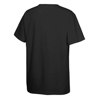 Youth Mitchell & Ness  Black Los Angeles Lakers 2025 NBA Playoffs Retro Monumental T-Shirt