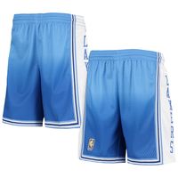 Youth Mitchell & Ness Royal Los Angeles Lakers Hardwood Classics Swingman Shorts