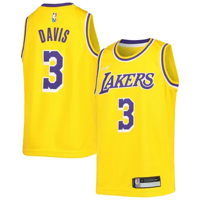 Los Angeles Lakers Nike City Edition Swingman Jersey 22 - White - Anthony  Davis - Youth