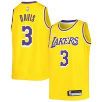 nike men nba swingman jersey anthony davis lakers black davis anthony