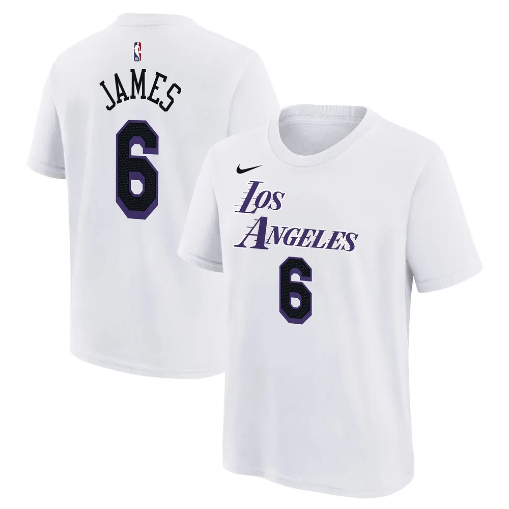 Lids LeBron James Los Angeles Lakers Nike Youth 2022/23 City