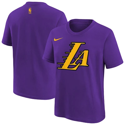 T-shirt Nike violet pour jeunes Los Angeles Lakers 2024/25 City Edition