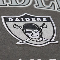 Mitchell & Ness  Gray Los Angeles Raiders Slot Pullover Hoodie