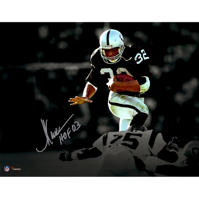 Marcus Allen Los Angeles Raiders Autographed 11" x 14" Spotlight Photograph with "HOF 03" Inscription