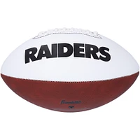 Marcus Allen Los Angeles Raiders Autographed Franklin White Panel Football with "HOF 03" Inscription