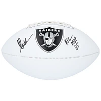 Marcus Allen Los Angeles Raiders Autographed Franklin White Panel Football with "NFL MVP 85" Inscription