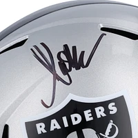 Marcus Allen Los Angeles Raiders Autographed Riddell Speed Replica Helmet