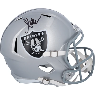 Marcus Allen Los Angeles Raiders Autographed Riddell Speed Replica Helmet