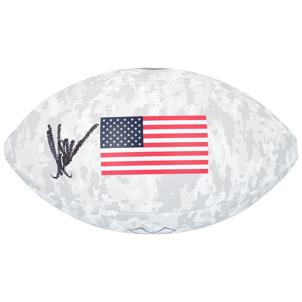Marcus Allen Los Angeles Raiders Autographed Wilson 2024 Salute To Service Football 