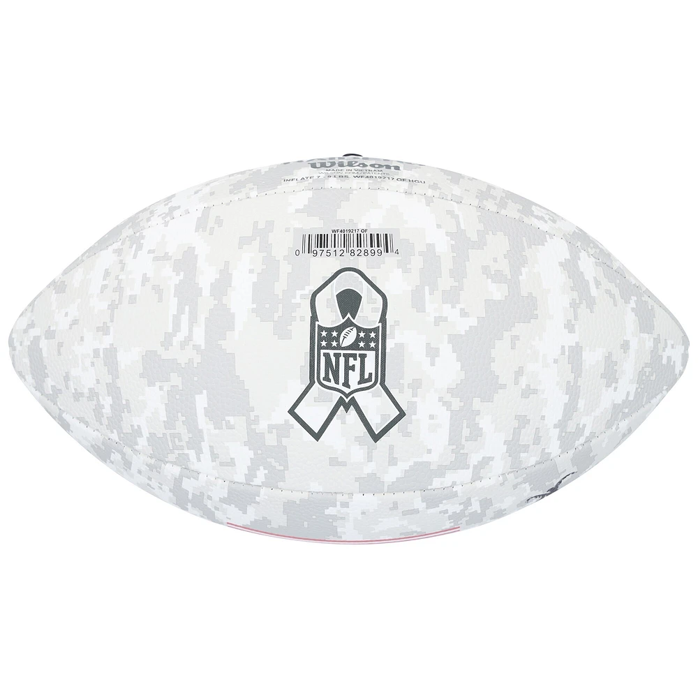 Marcus Allen Los Angeles Raiders Autographed Wilson 2024 Salute To Service Football 