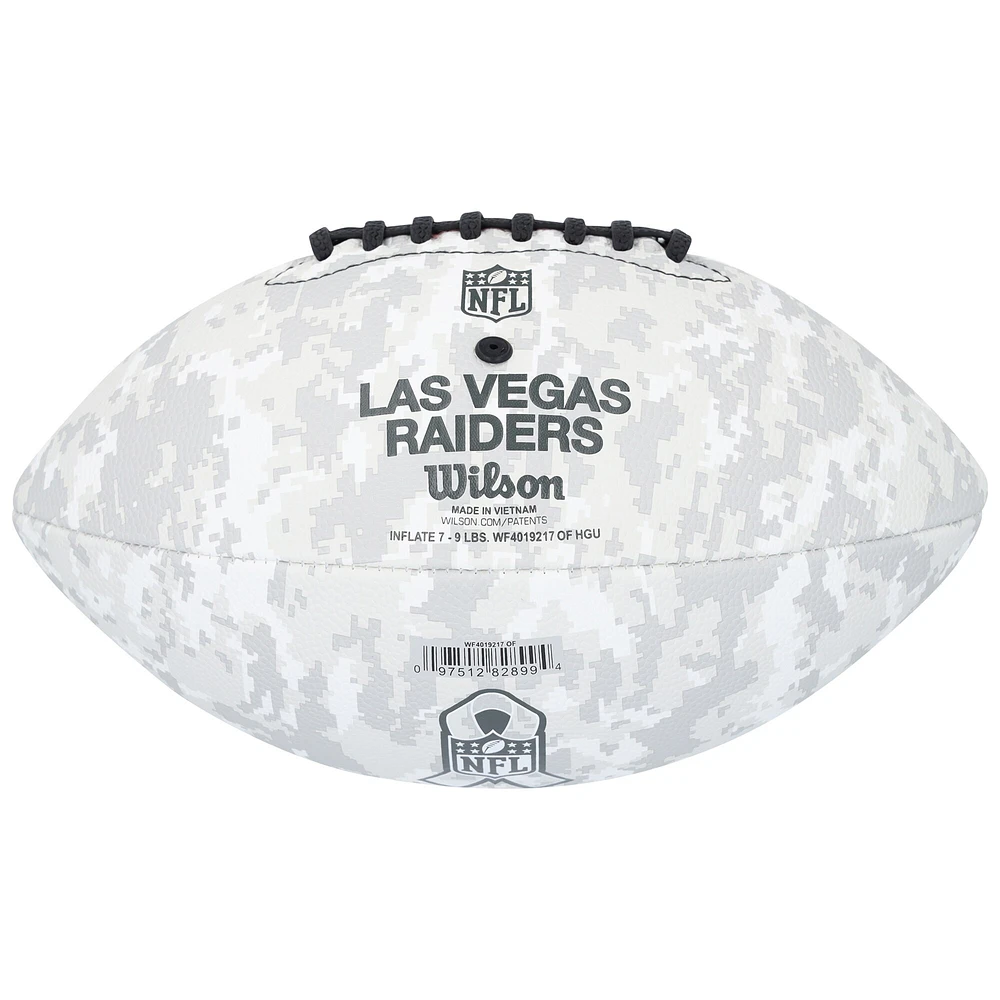 Marcus Allen Los Angeles Raiders Autographed Wilson 2024 Salute To Service Football 
