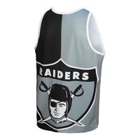 Men's Mitchell & Ness Bo Jackson Black/Silver Los Angeles Raiders Player - Tank Top