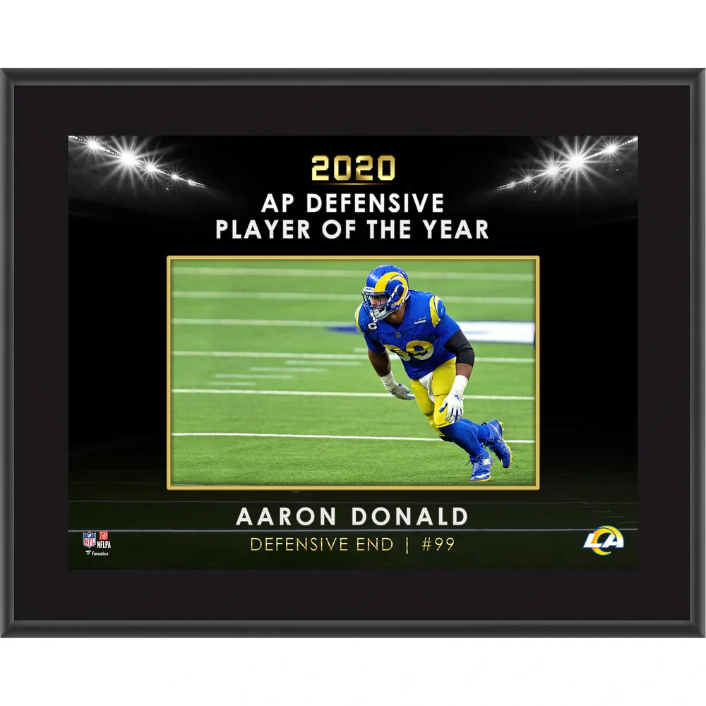 Lids Aaron Donald Los Angeles Rams Fanatics Authentic 2020 NFL Defensive  Player of the Year 10.5' x 13' Sublimated Plaque