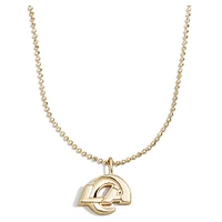 BaubleBar Collier à pendentif avec logo des Rams de Los Angeles