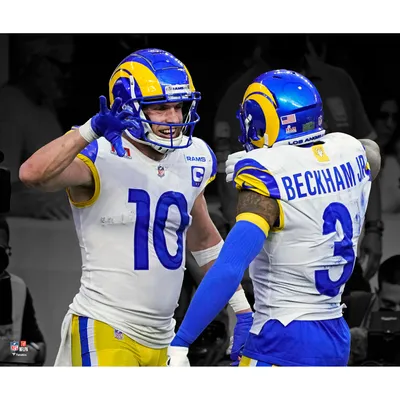 Cooper Kupp Los Angeles Rams Unsigned Super Bowl LVI Game-Winning Touchdown  Catch Photograph