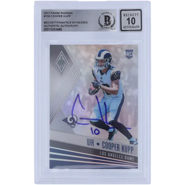 Autographed Cooper Kupp Rams Football Card – Super Sports Center